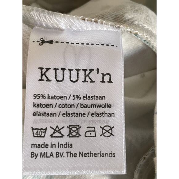 Nijntje Miffy Rabbit Baby Pants Size 3-6 Months Bunny White Blue 62-68 Kuuk'n - Picture 4 of 4